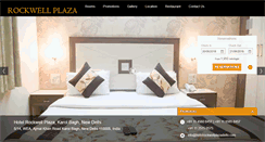 Desktop Screenshot of hotelrockwellplazadelhi.com