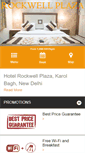 Mobile Screenshot of hotelrockwellplazadelhi.com