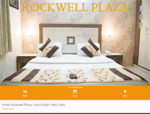 Tablet Screenshot of hotelrockwellplazadelhi.com